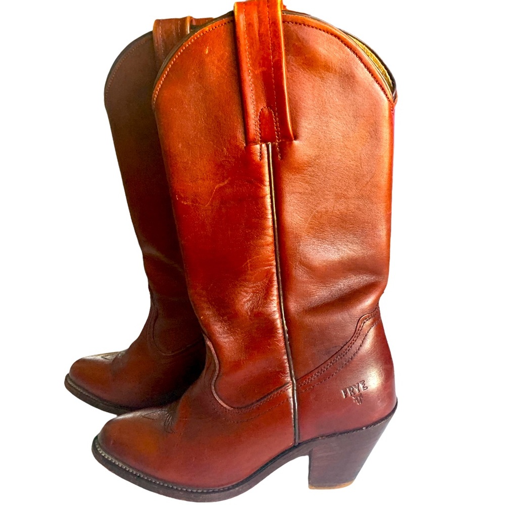 Frye Women's Brown Heeled Boots
